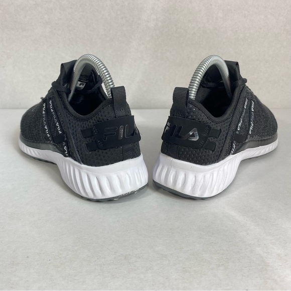 Fila Memory Foam Realm Speed Black Running Shoes Sneakers; Women’s Sz 7 Like NEW - Picture 9 of 14